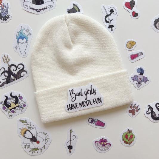 Villains Bad Girls Embroidery Patterns - Stick & Stitch For Beginners