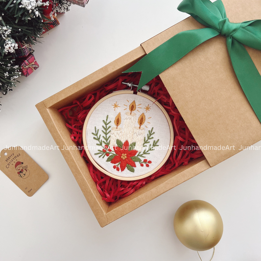 Jingle Bell Christmas Ornament 10 x 10 cm (4x4 in)