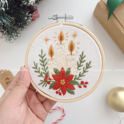 Jingle Bell Christmas Ornament 10 x 10 cm (4x4 in)