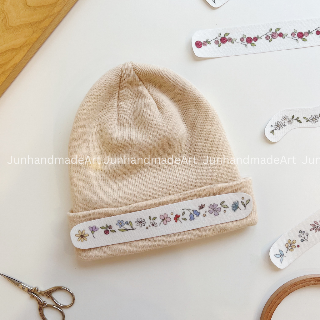 Blossom String Embroidery Pattern For Beginner Easy To Use Stick and Stitch