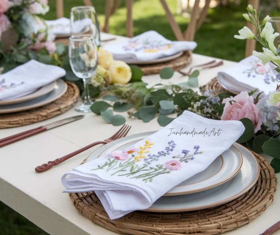 Slay Embroidery Napkins - Thumbnail 5