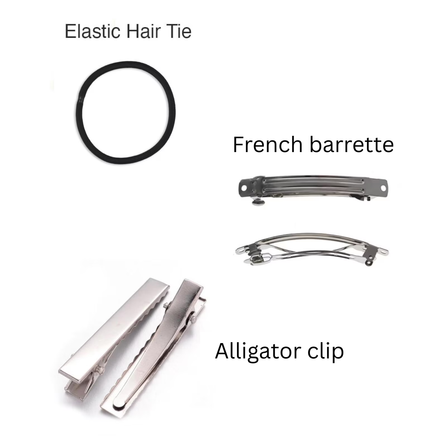 Personalized Linen Hair Bow – Hand Embroidered Flower Bow with Initial – Custom Name Text Bow for Girls, Handmade Hairpin Bow for Girl